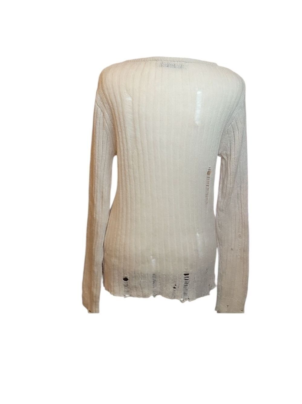 Zara Beige  Ribbed Sweater - Picture 3 of 4